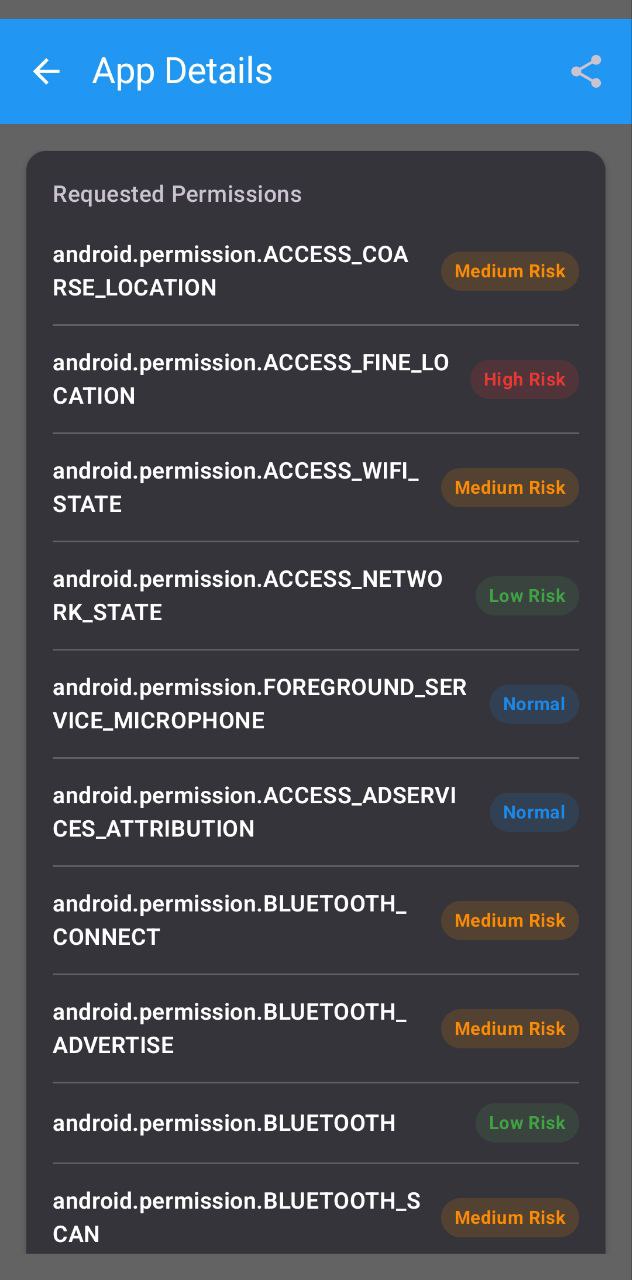 App Info screenshot 4