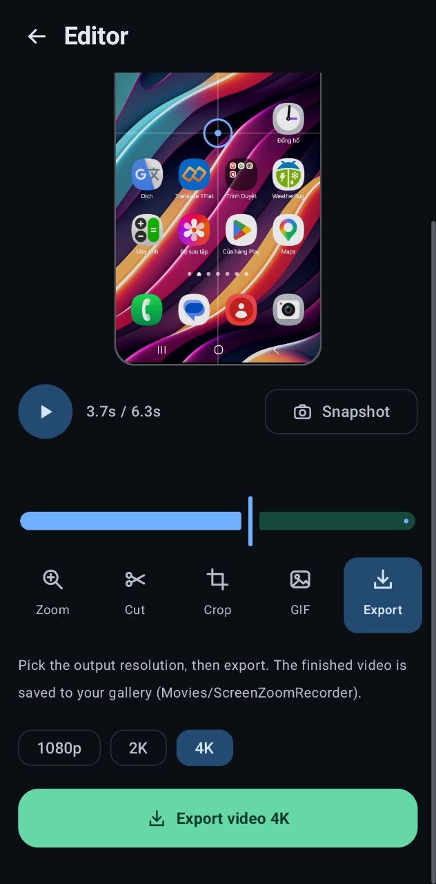 Zoomy screenshot 5